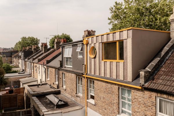 The Cladding, Insulation, and Flooring of This London Loft Extension Are All Made of Cork