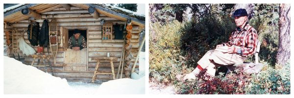 Proenekke lived alone in the cabin he built by hand for nearly 30 years.