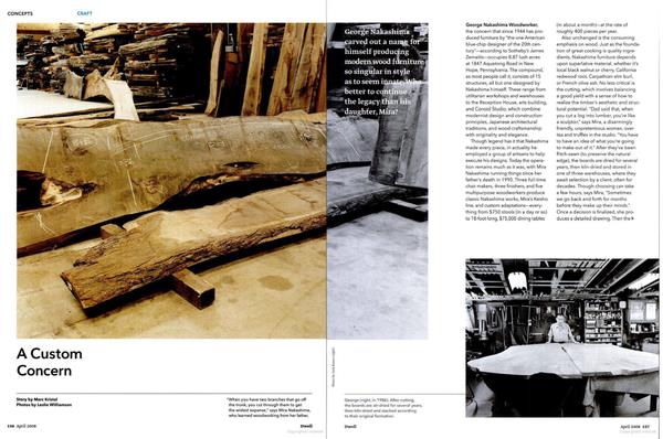 From the Archive: How George Nakashima’s Kin Keeps His Legacy Alive