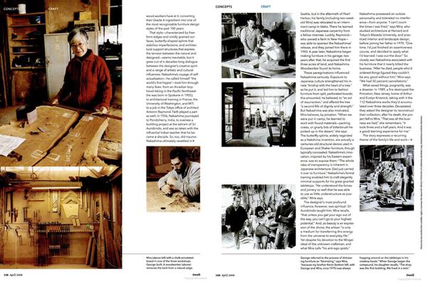 From the Archive: How George Nakashima’s Kin Keeps His Legacy Alive