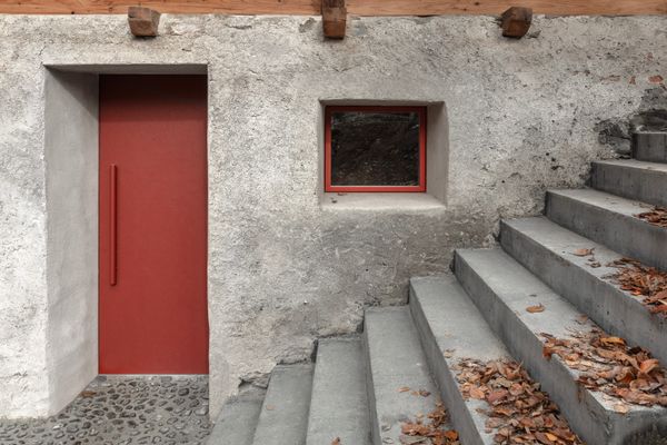 This Tiny Stone Cabin in Italy Has a Surprisingly Flexible Interior