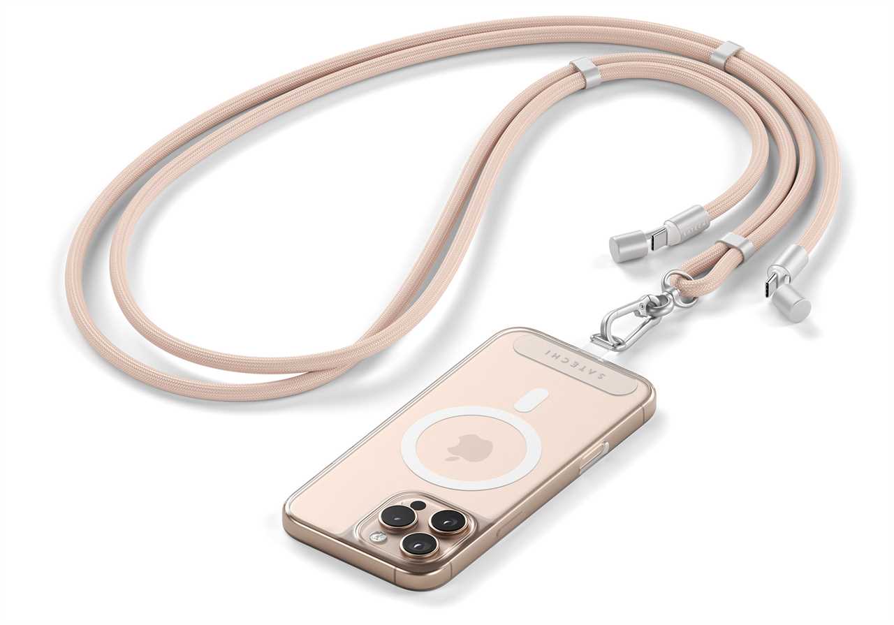 Satechi OntheGo USB-C Lanyard Cable – Best stylish, crossbody lanyard cable
