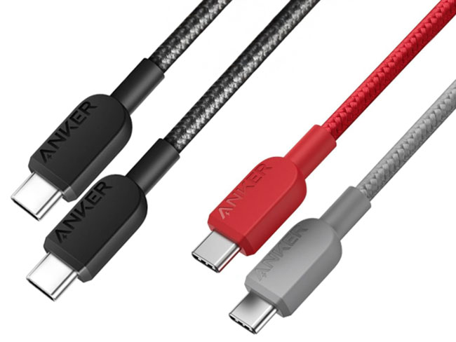 Anker 310 USB-C to USB-C Cable – Best budget 60W PD USB-C charging cable