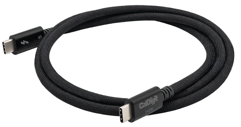 CalDigit Thunderbolt 5 Pro Cable 1.5m 4.92 ft Braided