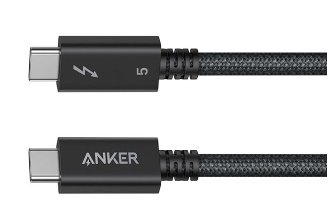 Anker Thunderbolt 5 Cable – Best budget 1m 240W PD Thunderbolt 5 cable