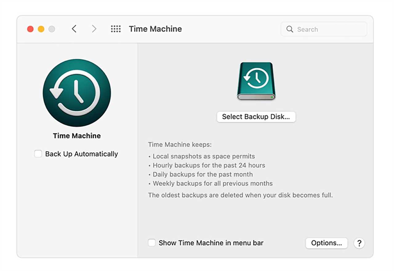mac time machine