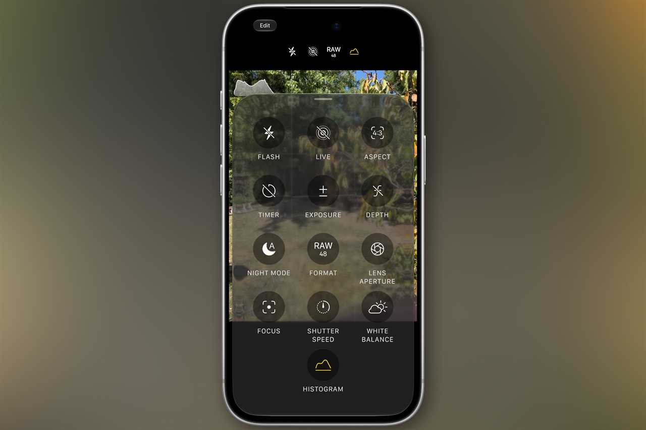 iPhone 18 Pro controls