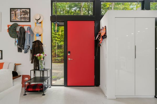 A Sustainably Designed Modern Home on the Upper Delaware River Valley Hits the Market for $1.2M