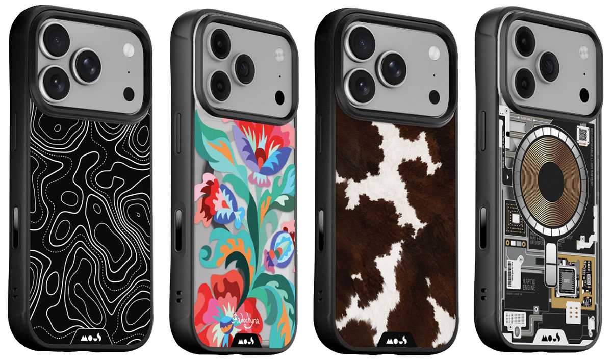 Mous Printed Collabs cases – Clear case with printed designs