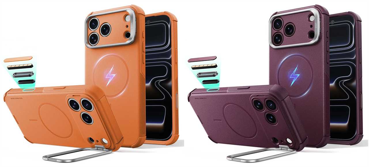ESR Cyber Tough Magnetic Case – Solid colors, solid stand, solid design