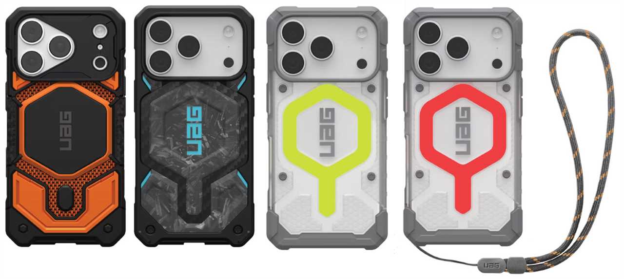 UAG protective cases for iPhone 18 Pro