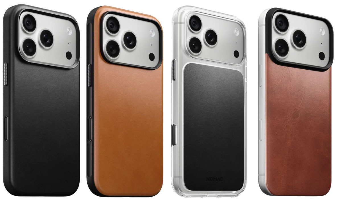 Nomad Leather Cases – Traditional, Modern, Clear, Back
