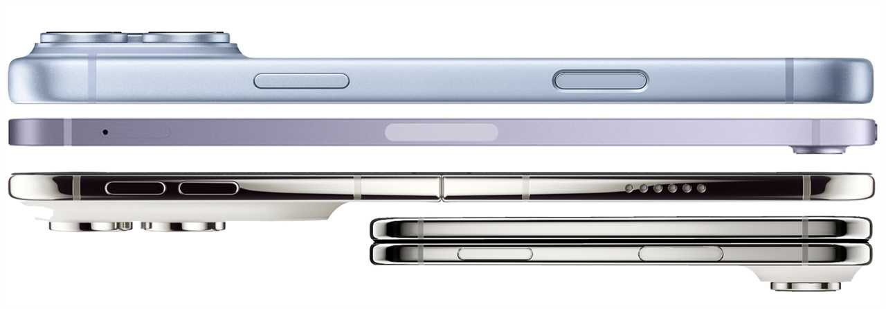 Image showing the thickness of the iPhone 18 Pro, iPad mini, and iPhone Duo