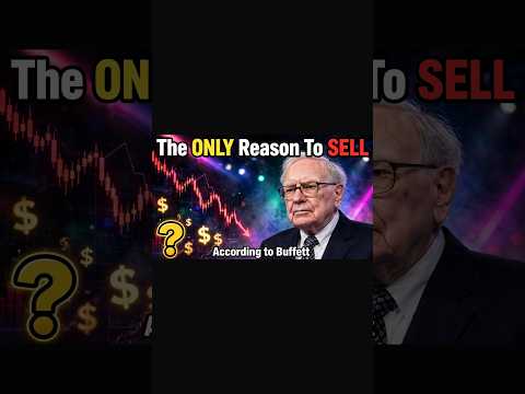 The best way to sell a stock is to buy a stock you never want to sell. This clip is a few years old.
