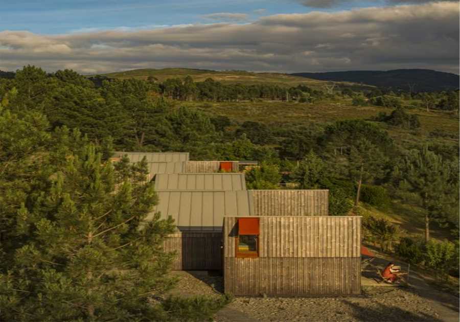 Technically, This Cluster of Cabins Is a Single Home