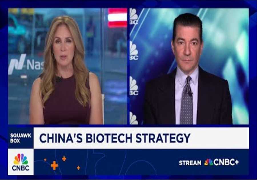 Dr. Gottlieb on China's biotech strategy: China has become very adept at following U.S. discoveries