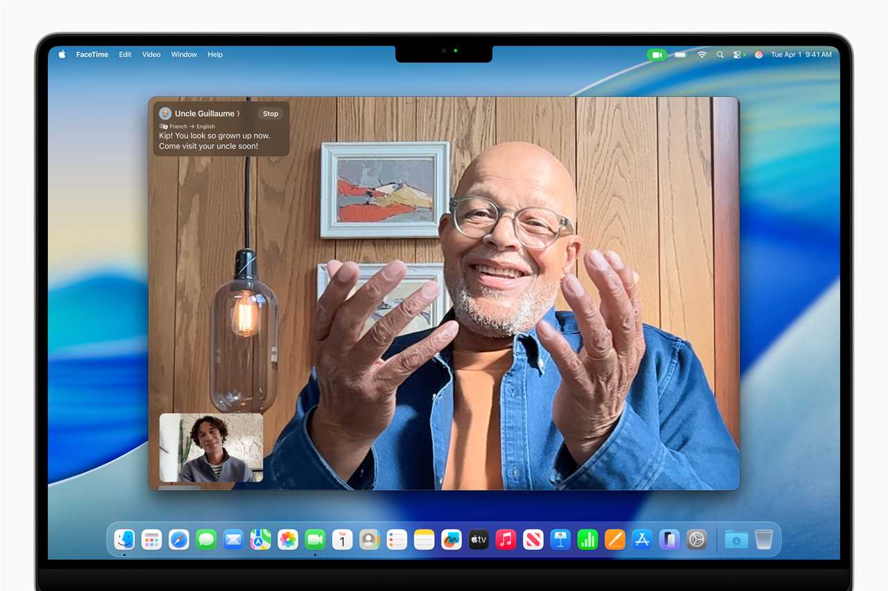 Apple WWDC25 macOS Tahoe 26 Apple Intelligence Live Translation 250609