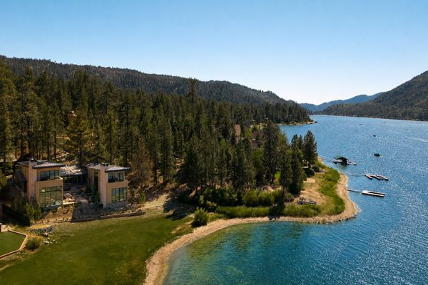 You Might Recognize the Site of This $15M Big Bear Estate From the ’80s Classic WarGames
