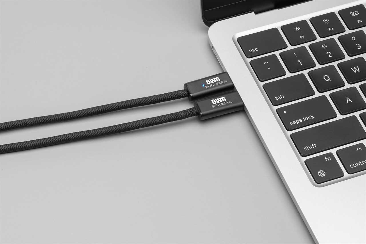 OWC 40Gbps Active Optical Cable MacBook
