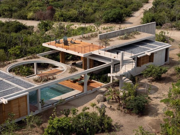 A Circular Opening in the Roof Cuts Straight to the Heart of This Oaxacan Home
