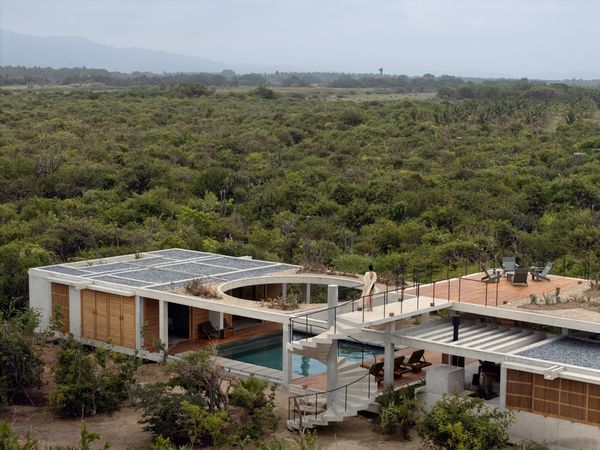 A Circular Opening in the Roof Cuts Straight to the Heart of This Oaxacan Home