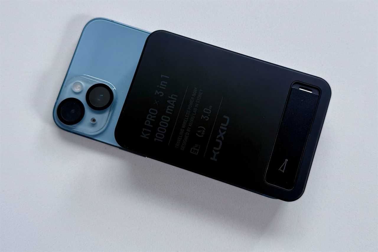 KUXIU K1 15W Fast Charging 3 in 1 MagSafe Power Bank iPhone
