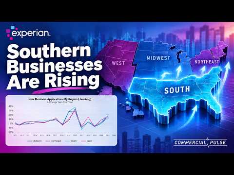 Where Are New Small Businesses Forming? Regional Credit Risk Trends in the South and West