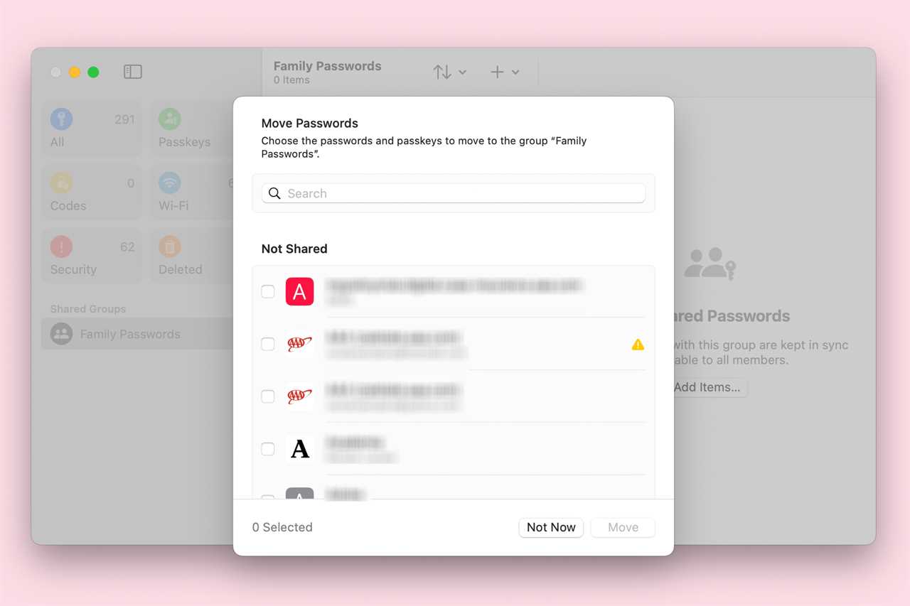 icloud share passwords macos