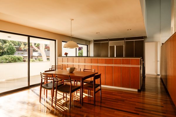 Conrad Buff and Donald Hensman built hundreds of homes across southern California, although this one was designed for Buff to live in himself.