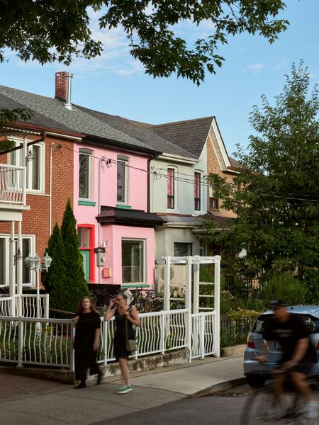 The Smarties-Colored Shingles on This Toronto Home Look Sweet Enough to Eat
