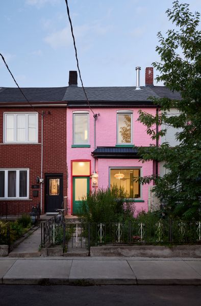 The Smarties-Colored Shingles on This Toronto Home Look Sweet Enough to Eat