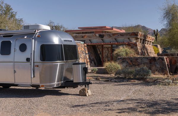 Airstream and the Frank Lloyd Wright foundation have announced a new trailer based on the architect’s Usonian homes and organic architecture principles.