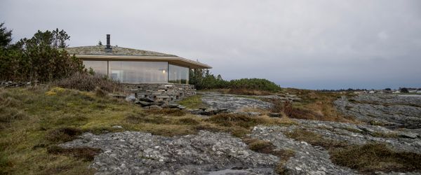 Entire Trees—Roots and All—Were Used to Build This Coastal Norwegian Home