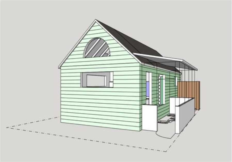 I Built a Sauna in My Tiny New York City Front Yard in Just One Weekend