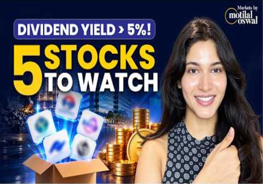 5 Highest Dividend Yield Stocks in India | 5%–13% Dividend Yield?
